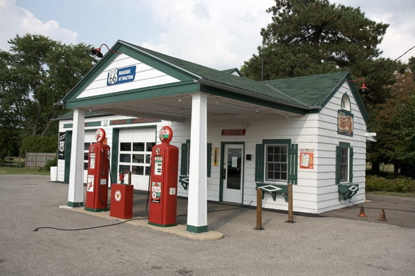 route 66 ebook Ambler's Texaco Gas Station