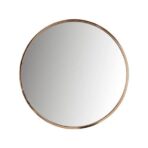 Miroir Rond Style Industriel
