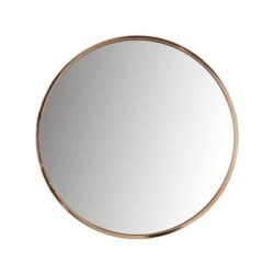 Miroir Rond Style Industriel