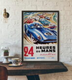 affiche 24 heures du mans vintage