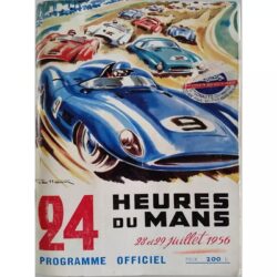affiche 24 heures du mans vintage