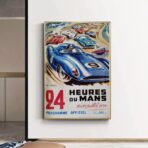 affiche 24 heures du mans vintage