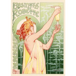 affiche absinthe robette