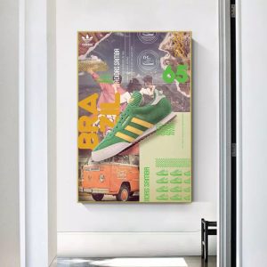 affiche adidas vintage