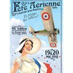 affiche aerienne vintage