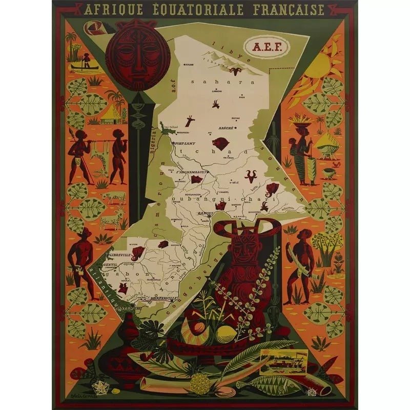 affiche-afrique-vintage_2 affiche afrique vintage