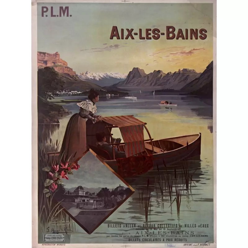 affiche-aix-les-bains-vintage_10 affiche aix les bains vintage