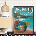 affiche aix les bains