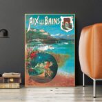 affiche aix les bains