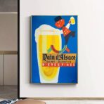 affiche alcool vintage