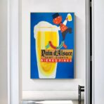 affiche alcool vintage