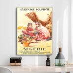 affiche algerie vintage