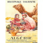 affiche algerie vintage