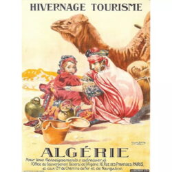 affiche algerie vintage