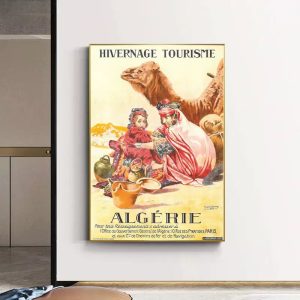 affiche algerie vintage
