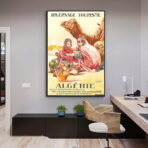 affiche algerie vintage