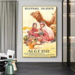 affiche algerie vintage