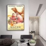 affiche algerie vintage