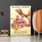 affiche algerie vintage