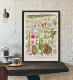 affiche algue vintage