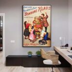 affiche alimentaire vintage