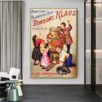 affiche alimentaire vintage