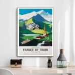 affiche alpes vintage