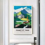 affiche alpes vintage
