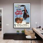 affiche americaine vintage mary poppins