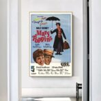 affiche americaine vintage mary poppins