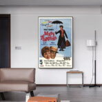 affiche americaine vintage mary poppins