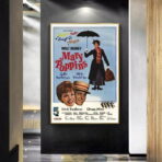 affiche americaine vintage mary poppins