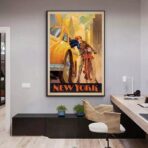 affiche americaine vintage