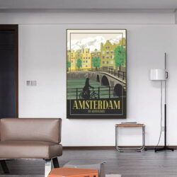 affiche amsterdam vintage