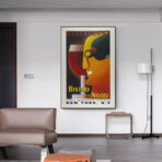 affiche ancienne bistrot