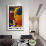 affiche ancienne bistrot