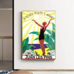 affiche ancienne juan les pins