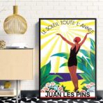 affiche ancienne juan les pins
