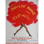 affiche ancienne moulin rouge