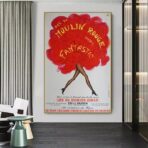 affiche ancienne moulin rouge