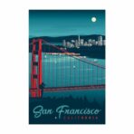 affiche ancienne san francisco