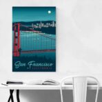 affiche ancienne san francisco