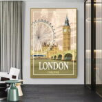 affiche angleterre vintage