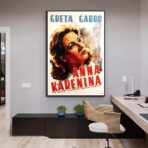 affiche anna karerina vintage