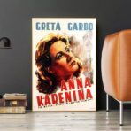 affiche anna karerina vintage