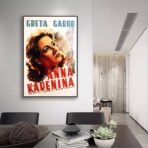 affiche anna karerina vintage