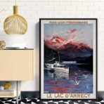 Affiche Vintage <br> Lac d'Annecy – Image 11