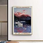 Affiche Vintage <br> Lac d'Annecy – Image 15