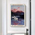 Affiche Vintage <br> Lac d'Annecy – Image 16
