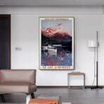 Affiche Vintage <br> Lac d'Annecy – Image 2